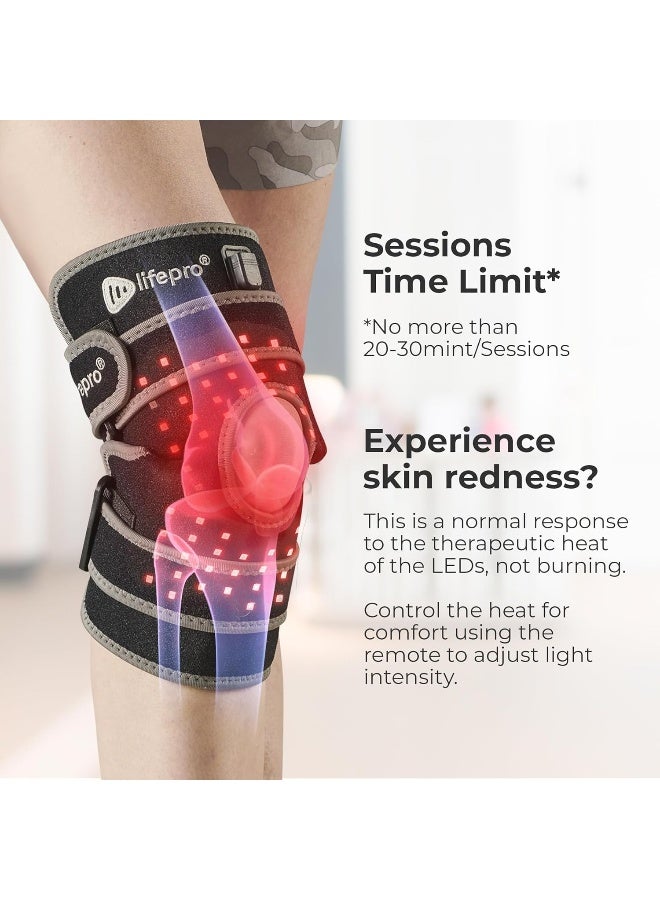 LifePro Vibration & Near Infrared Light Therapy Knee Brace - Image 2
